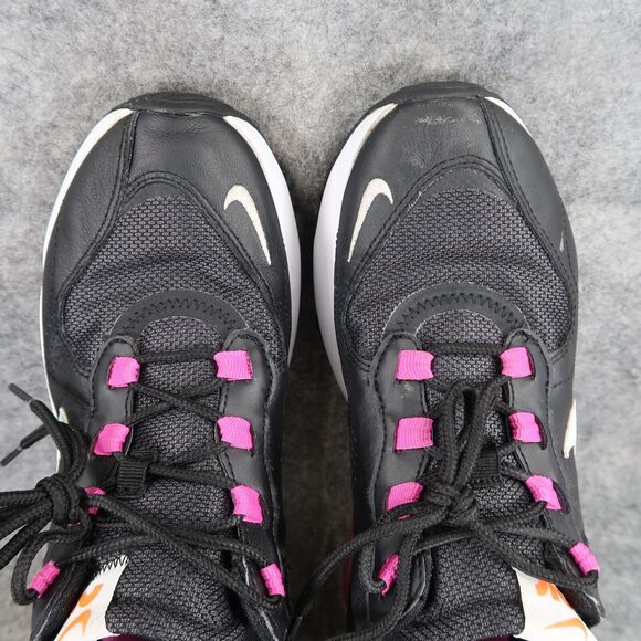 Nike Shoes Womens 7.5 Sneakers Air Max Verona Athletic Trainer Run Black Fuschia - Picture 8 of 14